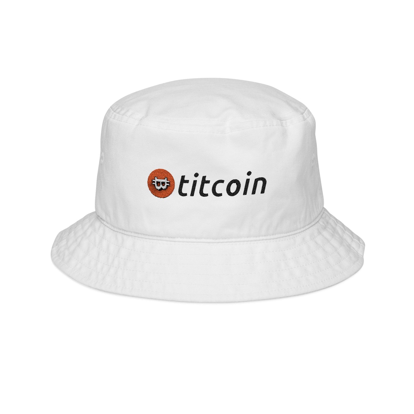 Titcoin Bucket Hat - Black Logo