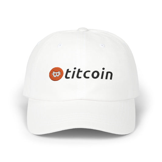 Titcoin Cap - Black Logo